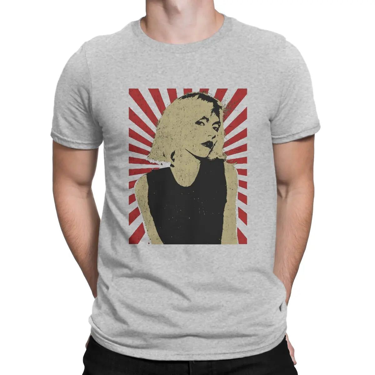 Blondie Warhol :T-Shirt GRAY Blondie_Warhol_T-Shirt_-_Vintage_Sounds_T-Shirts_-_-59327 Vintage Sounds T-shirts T-Shirt