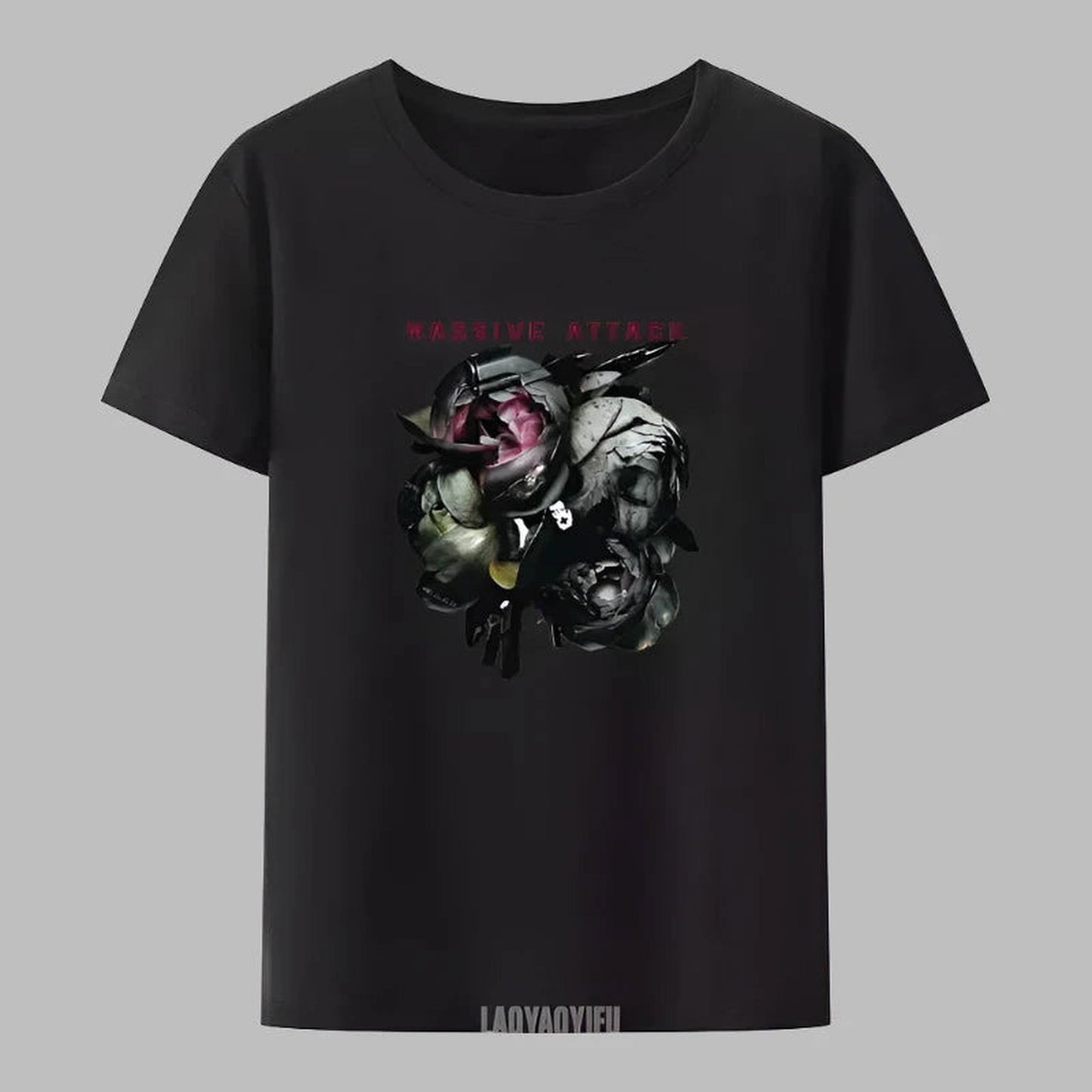 Massive Attack-Everyday Black Massive_Attack-Everyday_-_Vintage_Sounds_T-Shirts_-_-59588 Vintage Sounds T-shirts T-Shirt