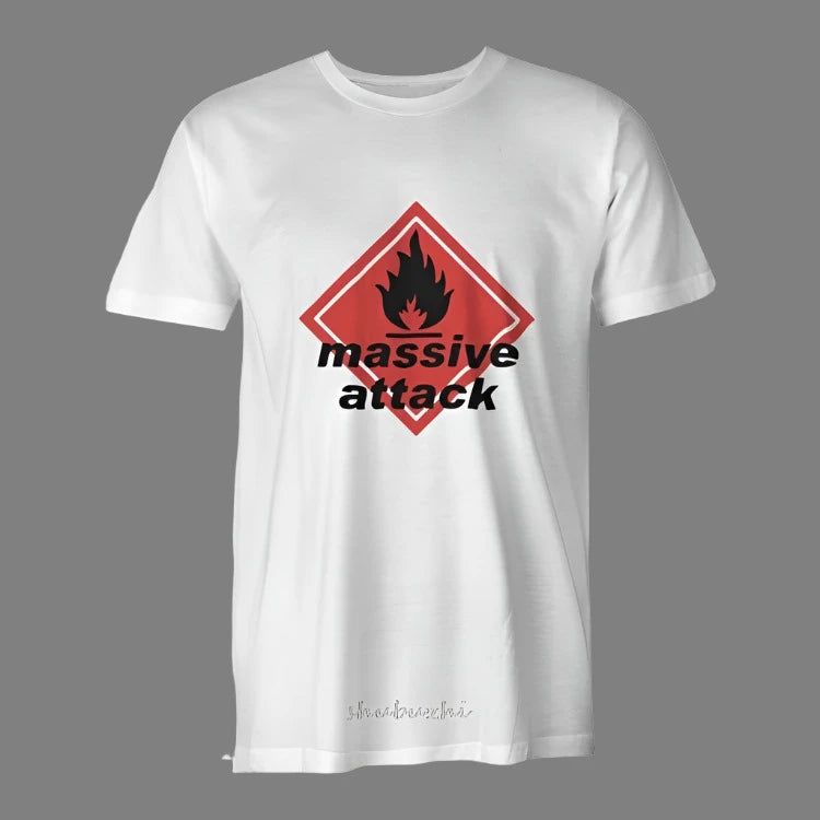 Massive Attack- Blue lines WHITE Massive_Attack-_Blue_lines_-_Vintage_Sounds_T-Shirts_-_-59580 Vintage Sounds T-shirts T-Shirt