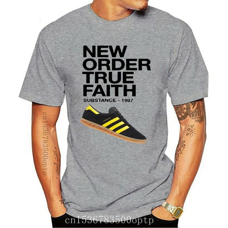 New Order-True Faith -Adidas Version grayMen New_Order-True_Faith_-Adidas_Version_-_Vintage_Sounds_T-Shirts_-_-59662 Vintage Sounds T-shirts T-Shirt