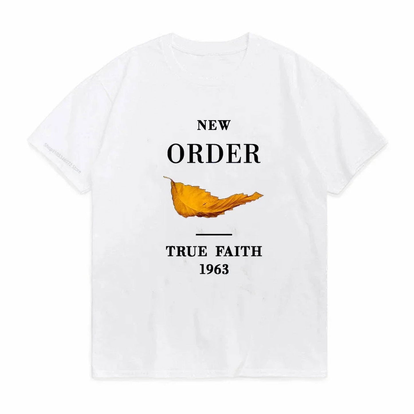 New Order -True Faith WHITE New_Order_-True_Faith_-_Vintage_Sounds_T-Shirts_-_-59624 Vintage Sounds T-shirts T-Shirt