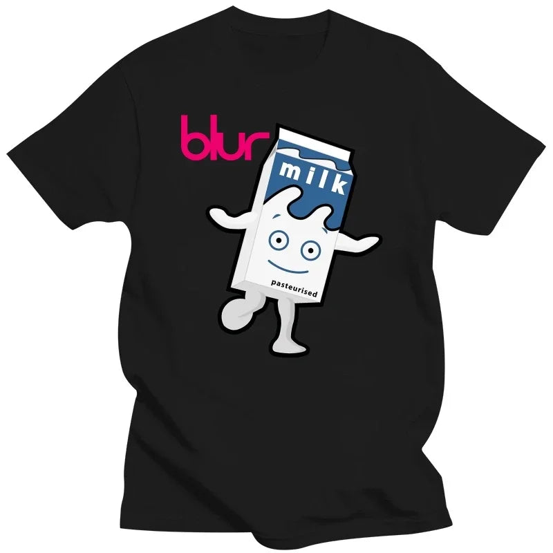Blur :Coffee and TV Milk -T-Shirt Black S4939f64e45bb4f59b27f489b44554d2bh Vintage Sounds T-Shirts
