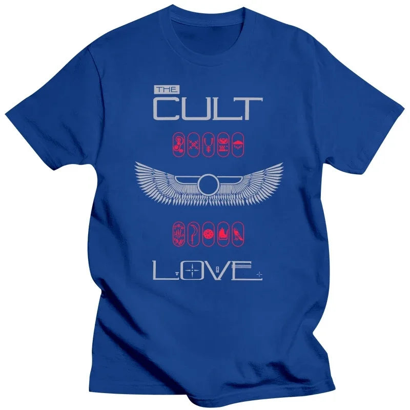 The Cult: Love Album SkyblueMen S5188dc0e98d0414fa28a8b1d9f305182Y Vintage Sounds T-Shirts T-Shirt