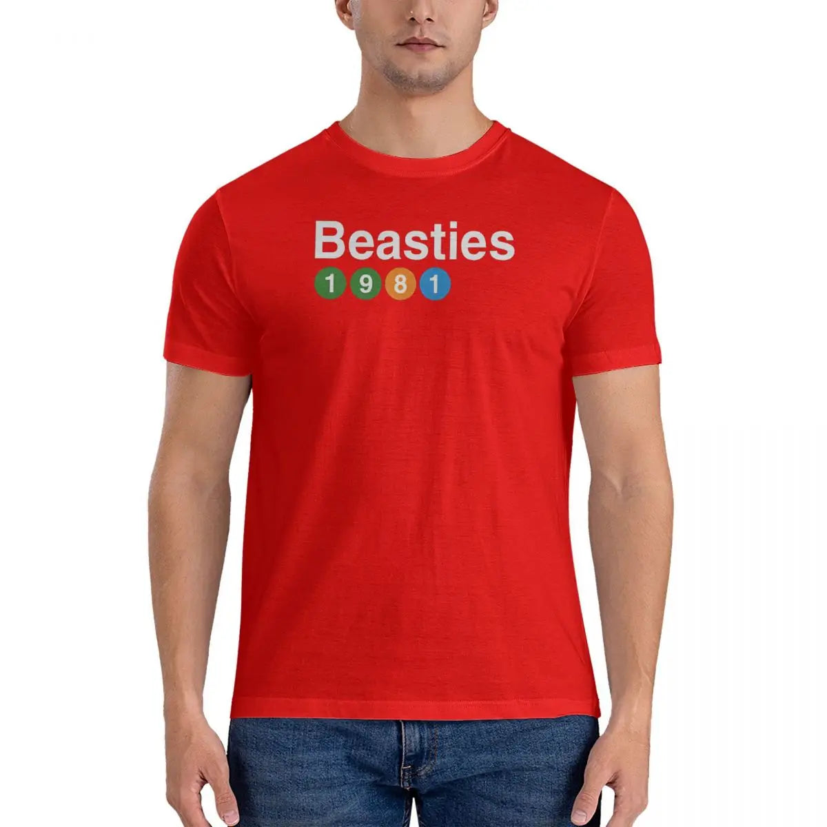 Beastie Boys-Subway Symbol 1981 - T-Shirt Red S8ad541e8e1b048ee9146dd7746f1816eY Vintage Sounds T-Shirts