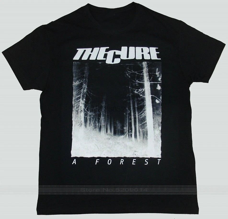 The Cure- A Forest T-Shirt The_Cure-_A_Forest_T-Shirt_-_Vintage_Sounds_T-Shirts_-_-59927 Vintage Sounds T-shirts T-Shirt