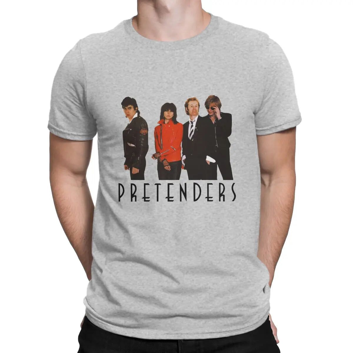 The Pretenders LP Cover T-Shirt GRAY The_Pretenders_LP_Cover_T-Shirt_-_Vintage_Sounds_T-Shirts_-_-60032 Vintage Sounds T-shirts T-Shirt