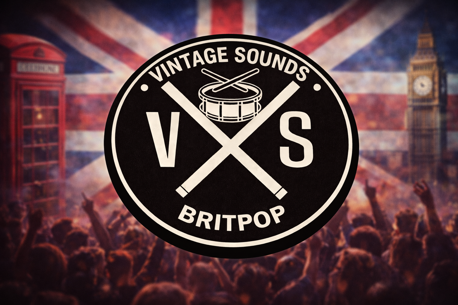 Brit Pop - Vintage Sounds T-Shirts - 