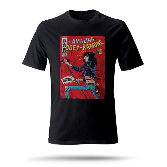 Amazing Joey Ramone Men-Black Amazing_Joey_Ramone_-_Vintage_Sounds_T-Shirts_-_-59249 Vintage Sounds T-shirts