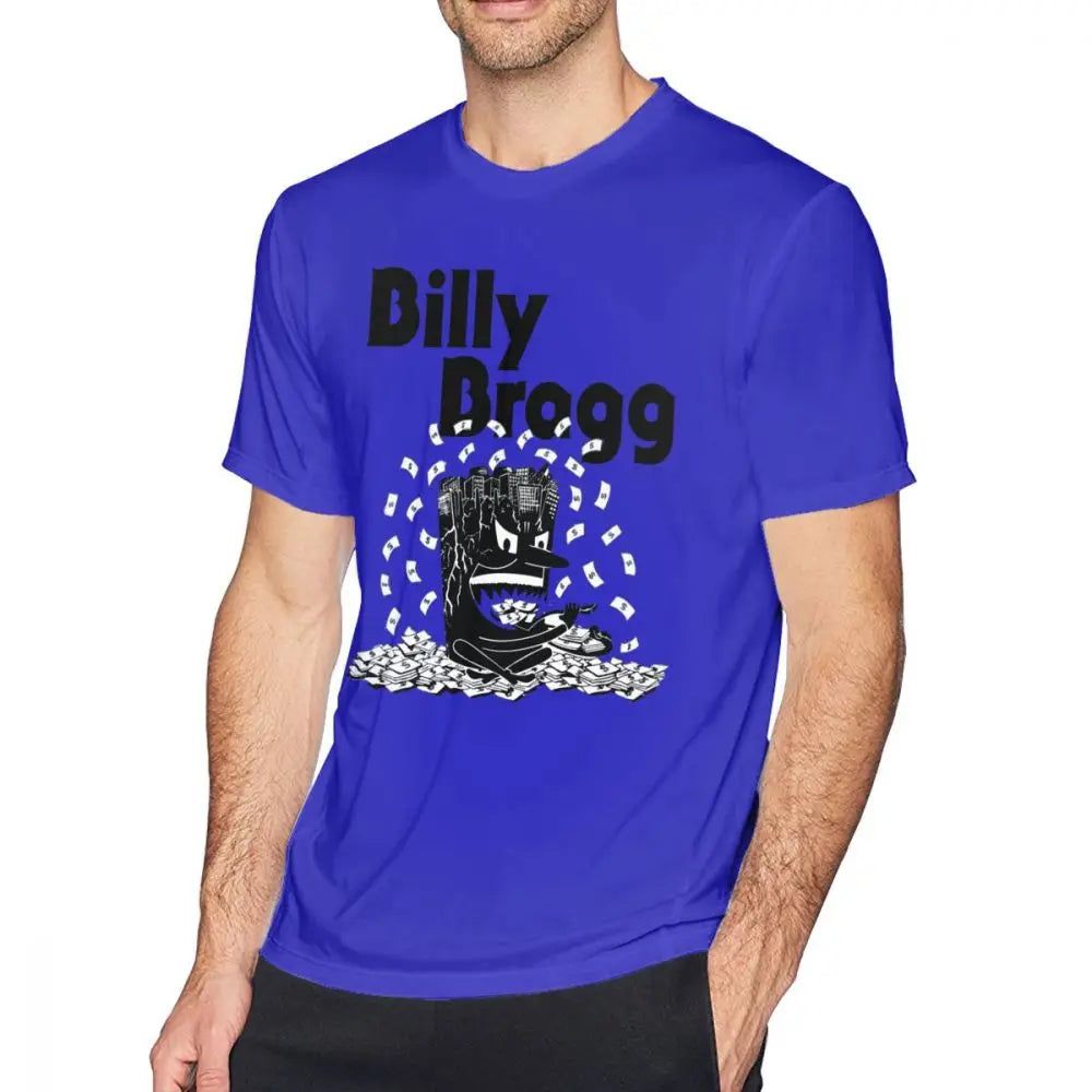 Billy Bragg -Talking With The Taxman About Poetry T-Shirt Blue Billy_Bragg_-Talking_With_The_Taxman_About_Poetry_T-Shirt_-_Vintage_Sounds_T-Shirts_-_-59275 Vintage Sounds T-shirts T-Shirt