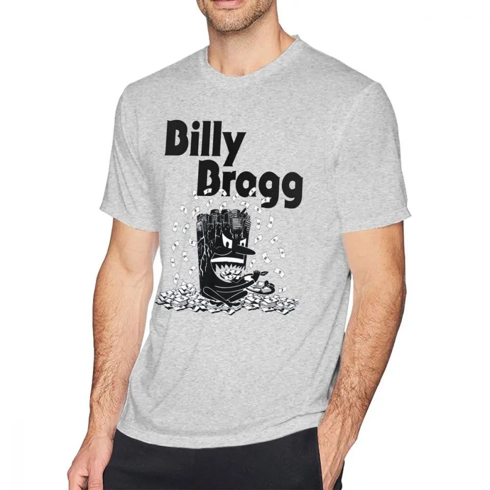 Billy Bragg -Talking With The Taxman About Poetry T-Shirt Gray Billy_Bragg_-Talking_With_The_Taxman_About_Poetry_T-Shirt_-_Vintage_Sounds_T-Shirts_-_-59278 Vintage Sounds T-shirts T-Shirt