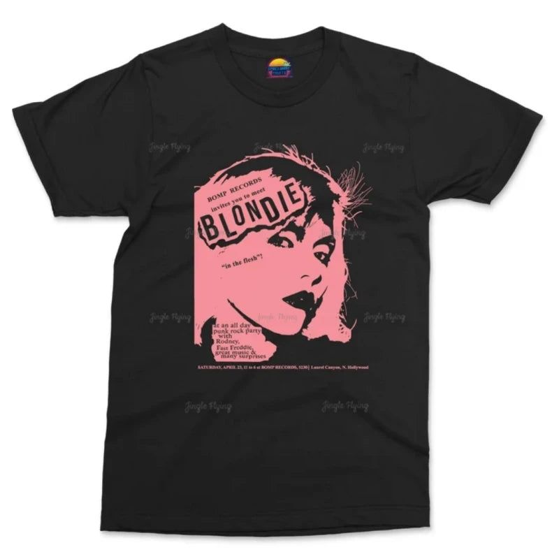 Blondie Vintage T-Shirt Blondie_Vintage_T-Shirt_-_Vintage_Sounds_T-Shirts_-_-59288 Vintage Sounds T-shirts T-Shirt
