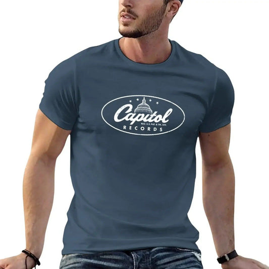 Capitol Records T-Shirt Navy Capitol_Records_T-Shirt_-_Vintage_Sounds_T-Shirts_-_-59342 Vintage Sounds T-shirts T-Shirt