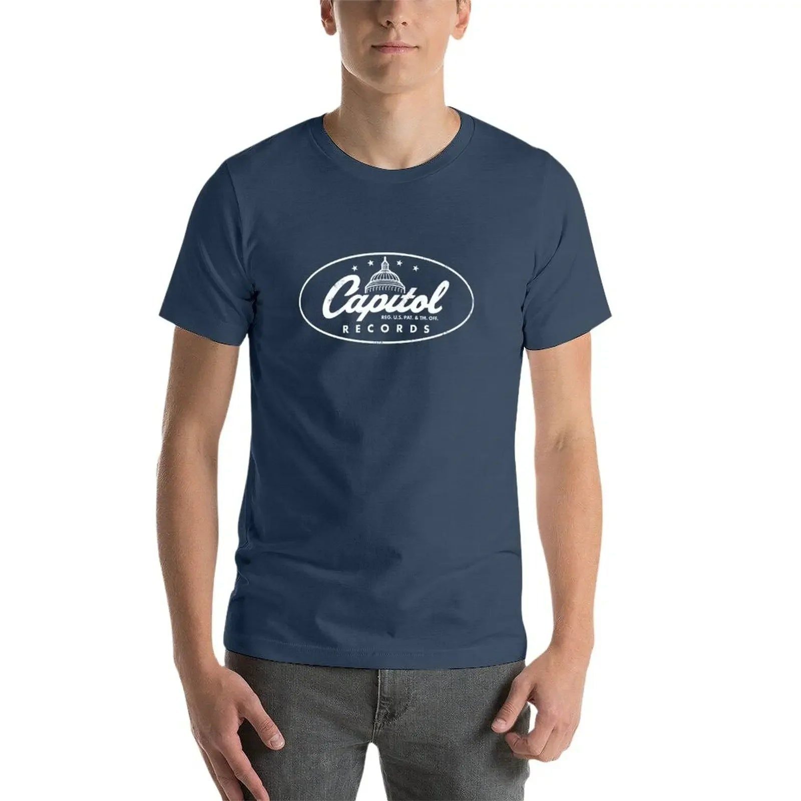 Capitol Records T-Shirt Capitol_Records_T-Shirt_-_Vintage_Sounds_T-Shirts_-_-59344 Vintage Sounds T-shirts T-Shirt