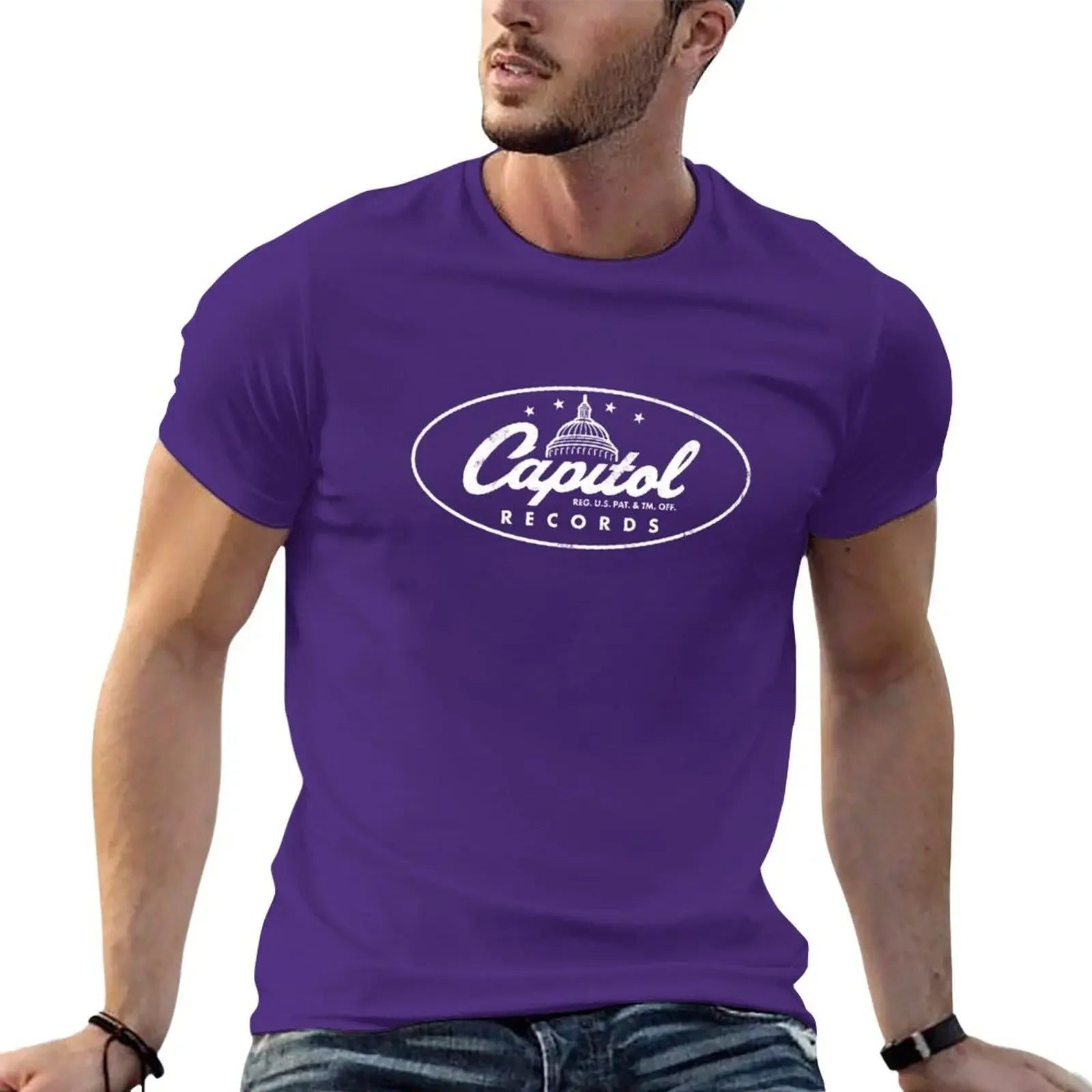 Capitol Records T-Shirt Capitol_Records_T-Shirt_-_Vintage_Sounds_T-Shirts_-_-59350 Vintage Sounds T-shirts T-Shirt