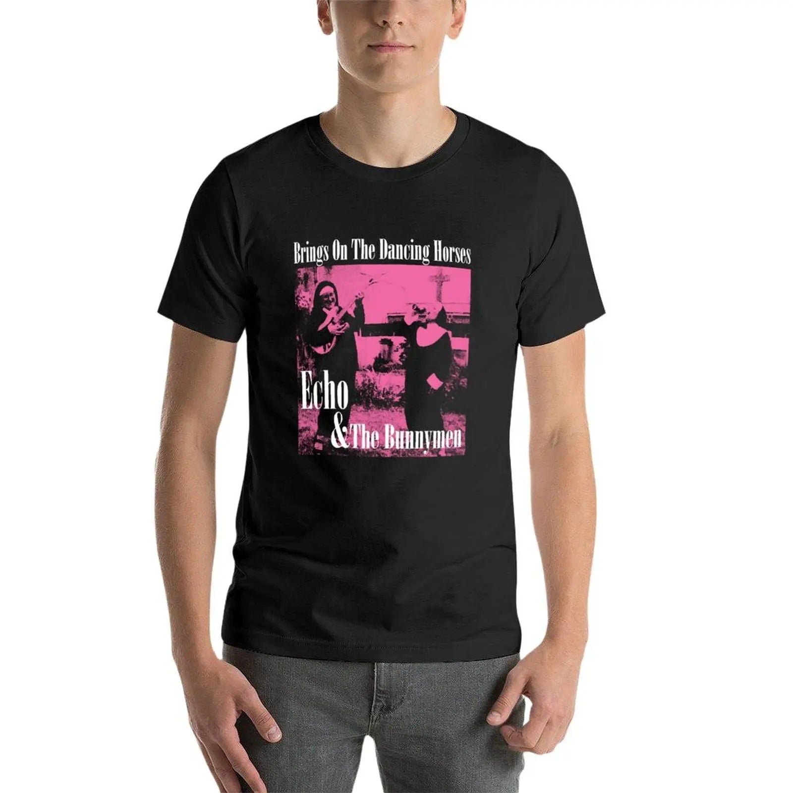 Echo & The Bunnymen- Bring On The Dancing Horses T-Shirt Echo_The_Bunnymen-_Bring_On_The_Dancing_Horses_T-Shirt_-_Vintage_Sounds_T-Shirts_-_-59385 Vintage Sounds T-shirts T-Shirt