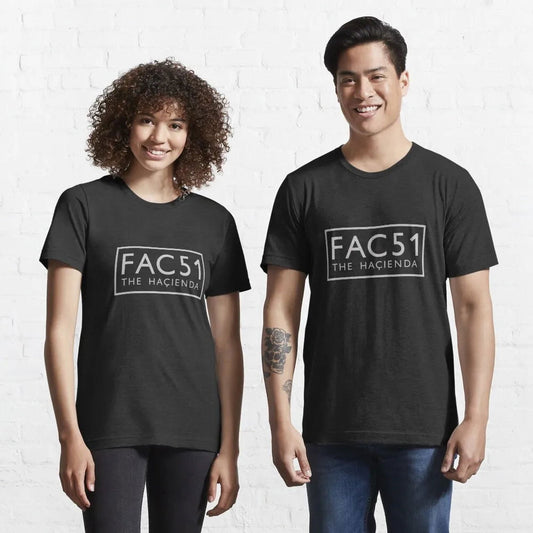 FAC51 The Hacienda T-Shirt Carbon color FAC51_The_Hacienda_T-Shirt_-_Vintage_Sounds_T-Shirts_-_-59400 Vintage Sounds T-shirts T-Shirt