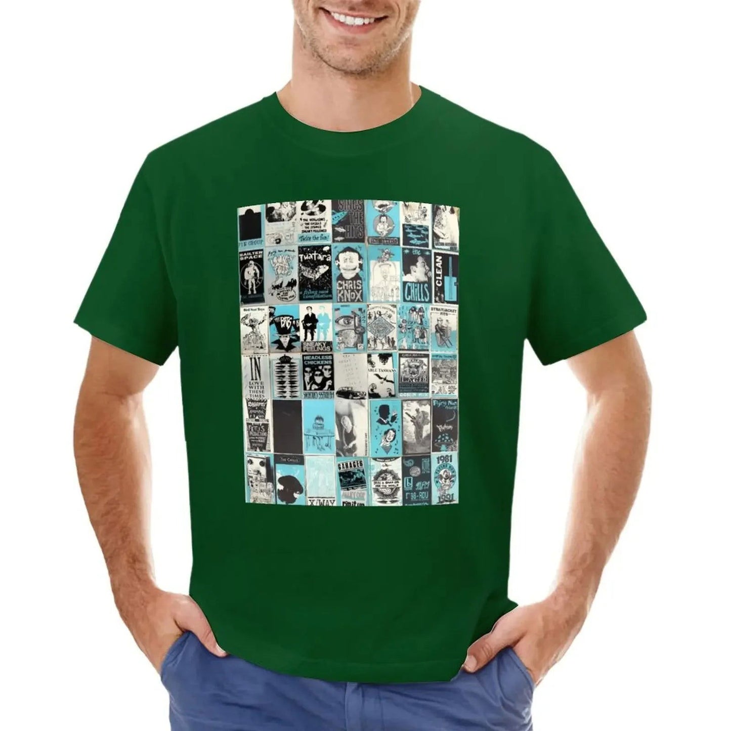 Flying Nun : Covers-T-shirt Army Green Flying_Nun_Covers-T-shirt_-_Vintage_Sounds_T-Shirts_-_-59427 Vintage Sounds T-shirts T-Shirt