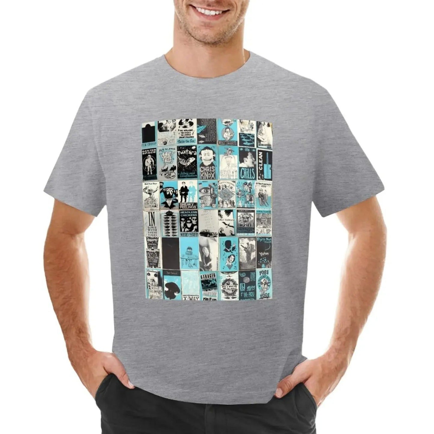 Flying Nun : Covers-T-shirt Gray Flying_Nun_Covers-T-shirt_-_Vintage_Sounds_T-Shirts_-_-59429 Vintage Sounds T-shirts T-Shirt