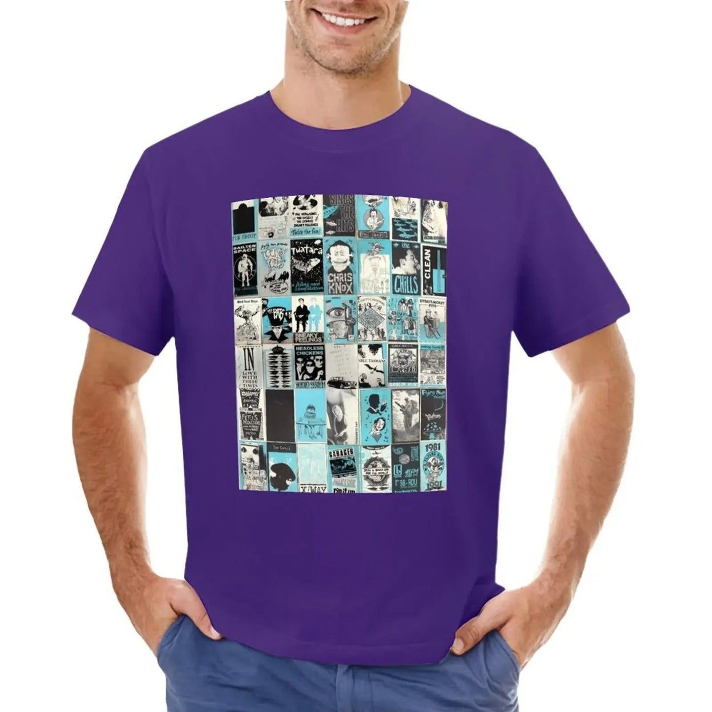 Flying Nun : Covers-T-shirt Purple Flying_Nun_Covers-T-shirt_-_Vintage_Sounds_T-Shirts_-_-59431 Vintage Sounds T-shirts T-Shirt