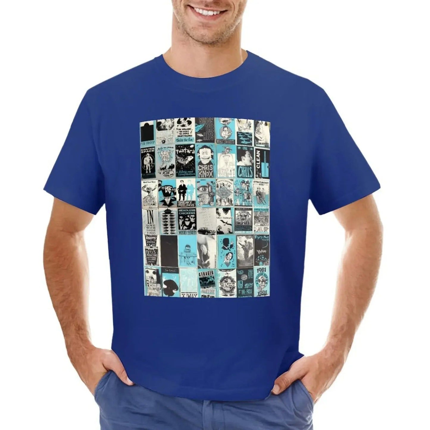 Flying Nun : Covers-T-shirt Blue Flying_Nun_Covers-T-shirt_-_Vintage_Sounds_T-Shirts_-_-59437 Vintage Sounds T-shirts T-Shirt