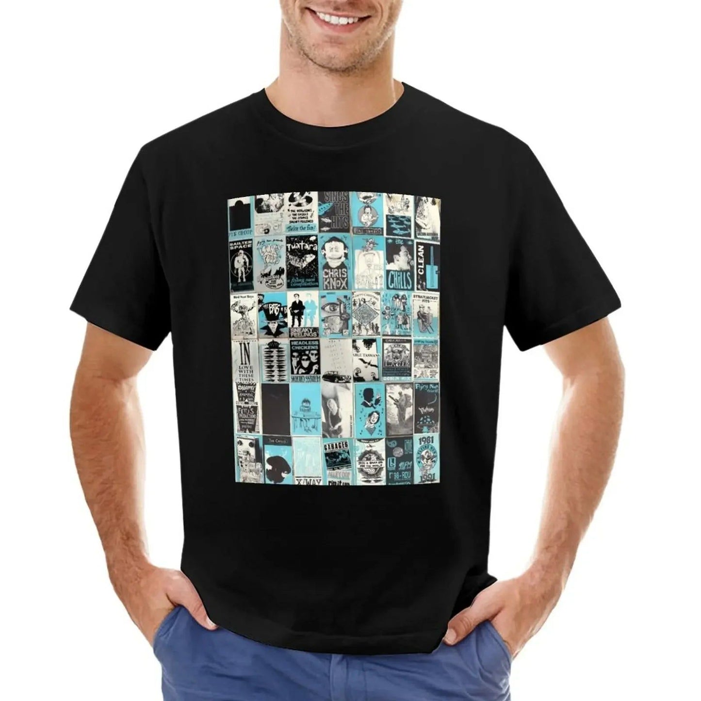Flying Nun : Covers-T-shirt Black Flying_Nun_Covers-T-shirt_-_Vintage_Sounds_T-Shirts_-_-59442 Vintage Sounds T-shirts T-Shirt