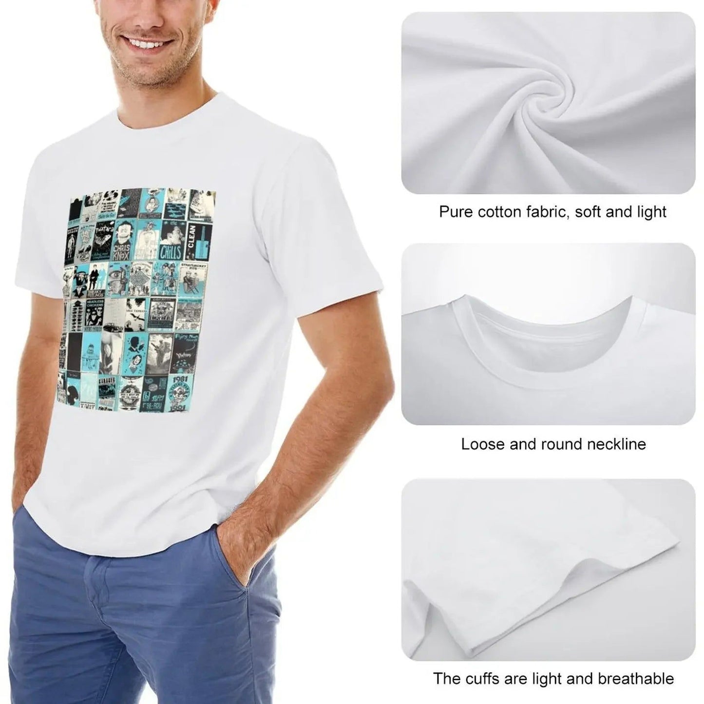 Flying Nun : Covers-T-shirt Flying_Nun_Covers-T-shirt_-_Vintage_Sounds_T-Shirts_-_-59446 Vintage Sounds T-shirts T-Shirt