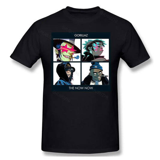 Gorillaz Tour Rock Band T Shirt Black Gorillaz_Tour_Rock_Band_T_Shirt_-_Vintage_Sounds_T-Shirts_-_-59474 Vintage Sounds T-shirts Music Tees