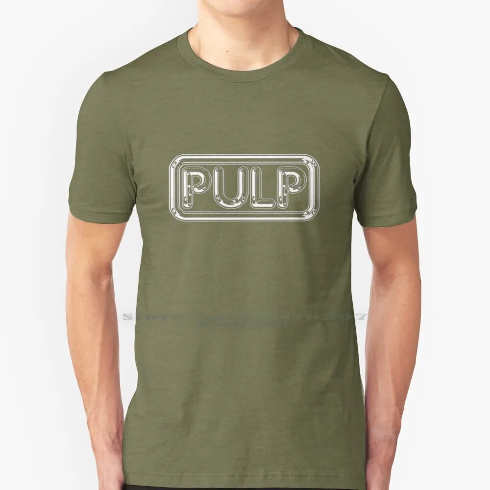 Pulp Logo: T Shirt MTee-Moss Green H47f1c9d0c46c4cb393275886cc5bb15fb Vintage Sounds T-Shirts T-Shirt