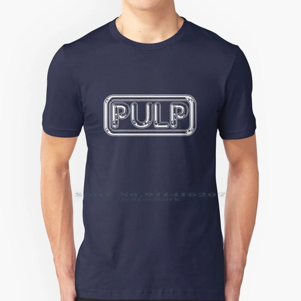 Pulp Logo: T Shirt MTee-Navy Ha420c37267674c4cb6e3b431c22c4710m Vintage Sounds T-Shirts T-Shirt