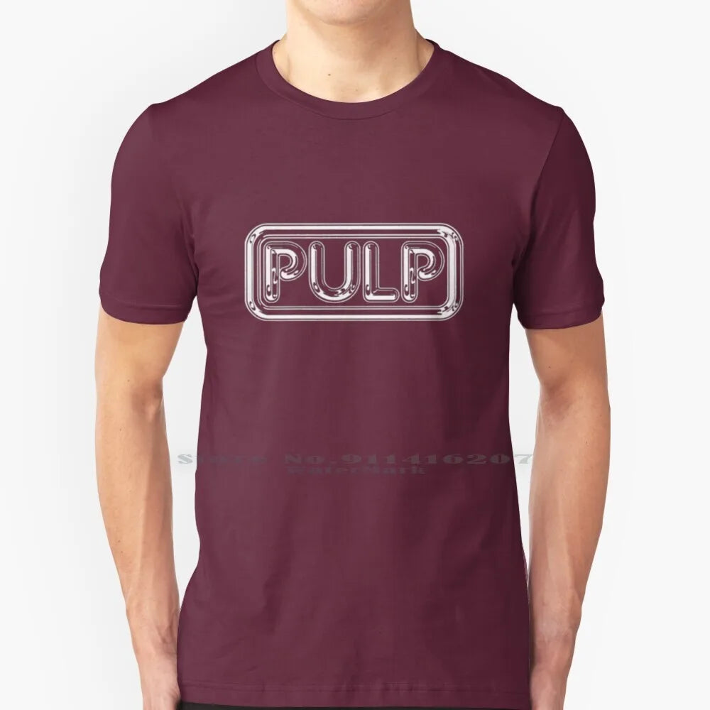 Pulp Logo: T Shirt MTee-Burgundy Hf5369d36f35648a78e5c57e14a05ea1er Vintage Sounds T-Shirts T-Shirt