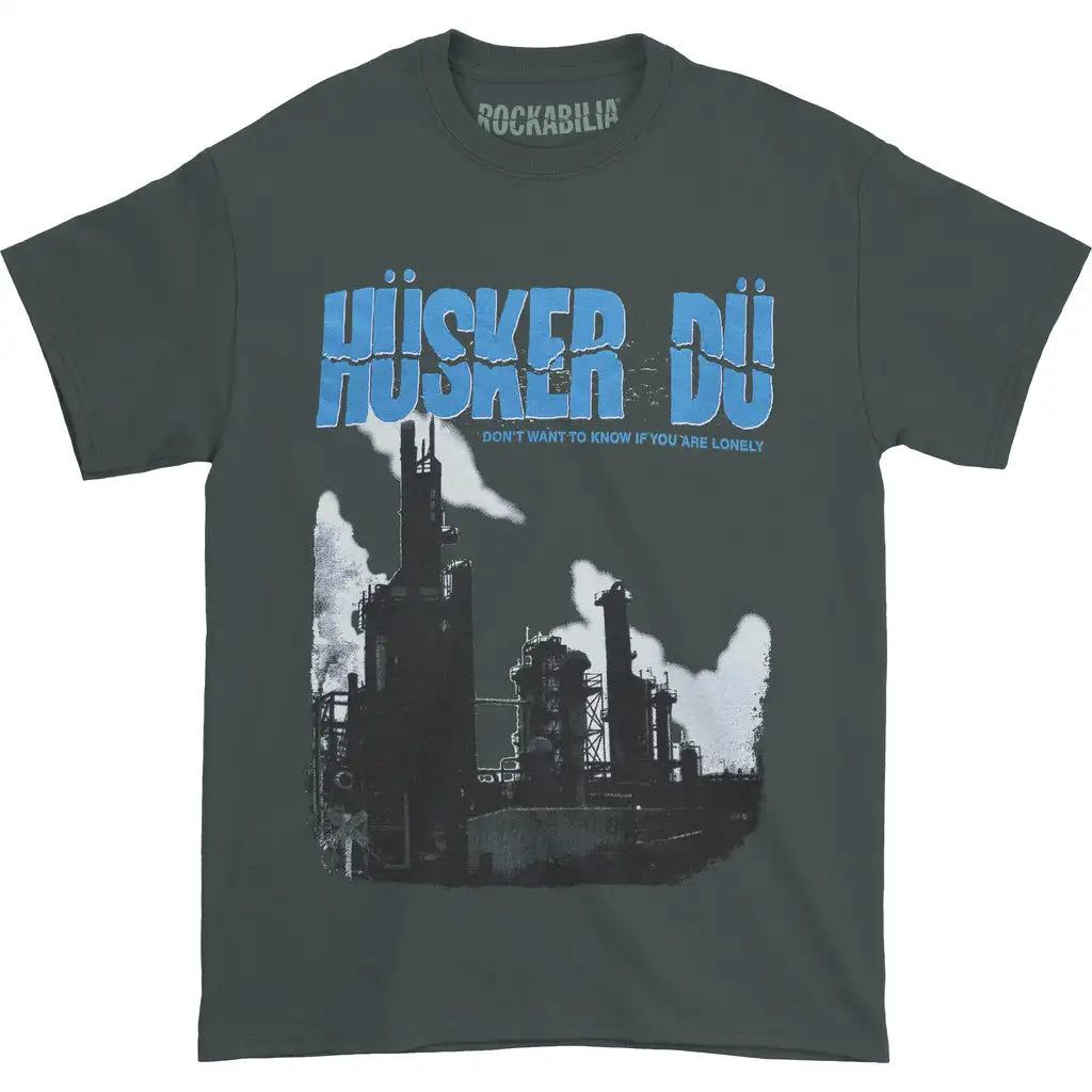 Hüsker Dü- Don't Want To Know If You Are Lonely Dark Gray Husker_Du-_Don_t_Want_To_Know_If_You_Are_Lonely_-_Vintage_Sounds_T-Shirts_-_-59485 Vintage Sounds T-shirts T-Shirt