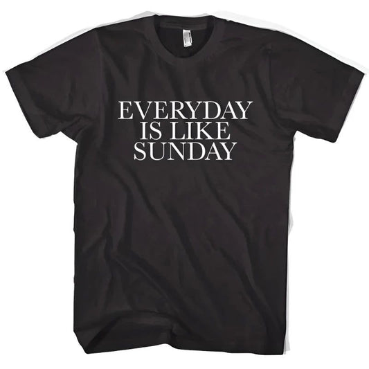 Morrissey - Everyday Is Like Sunday Black Morrissey_-_Everyday_Is_Like_Sunday_-_Vintage_Sounds_T-Shirts_-_-59620 Vintage Sounds T-shirts T-Shirt