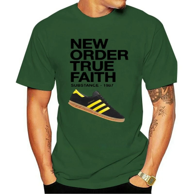 New Order-True Faith -Adidas Version greenMen New_Order-True_Faith_-Adidas_Version_-_Vintage_Sounds_T-Shirts_-_-59649 Vintage Sounds T-shirts T-Shirt