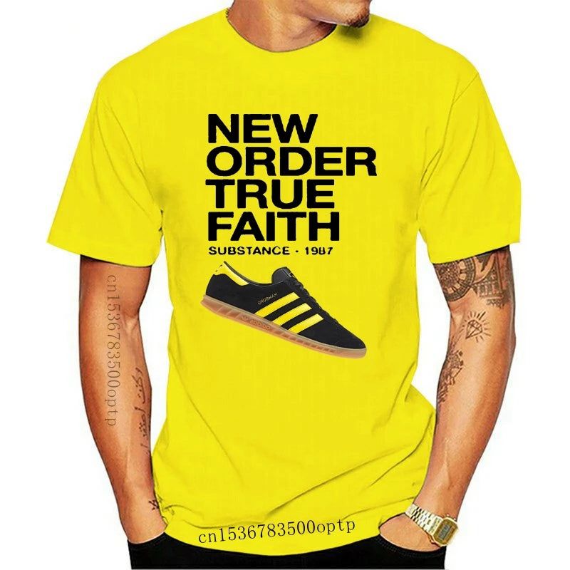 New Order-True Faith -Adidas Version yellowMen New_Order-True_Faith_-Adidas_Version_-_Vintage_Sounds_T-Shirts_-_-59659 Vintage Sounds T-shirts T-Shirt
