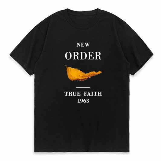 New Order -True Faith Black New_Order_-True_Faith_-_Vintage_Sounds_T-Shirts_-_-59622 Vintage Sounds T-shirts T-Shirt