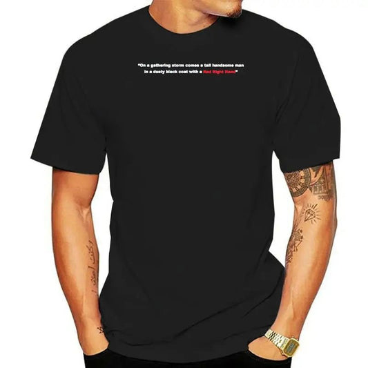 Nick Cave & The Bad Seeds -Red Right Hand Lyric T- Shirt Men black Nick_Cave_The_Bad_Seeds_-Red_Right_Hand_Lyric_T-_Shirt_-_Vintage_Sounds_T-Shirts_-_-59664 Vintage Sounds T-Shirts T-Shirt