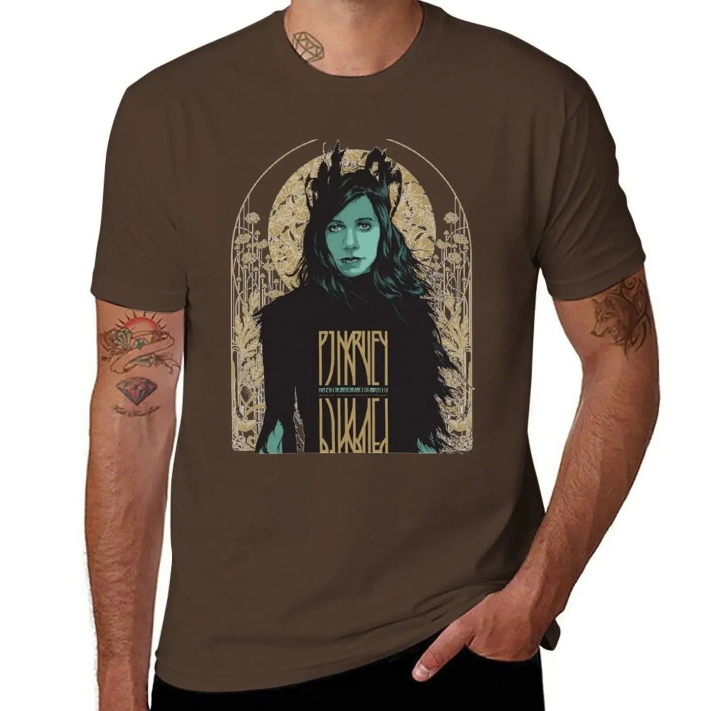 P J HARVEY- TRIO P_J_HARVEY-_TRIO_-_Vintage_Sounds_T-Shirts_-_-59741 Vintage Sounds T-shirts