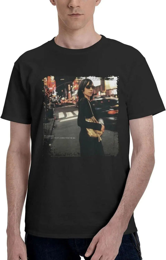 P J Harvey: Stories from The City Stories from The Sea Black P_J_Harvey_Stories_from_The_City_Stories_from_The_Sea_-_Vintage_Sounds_T-Shirts_-_-59671 Vintage Sounds T-shirts