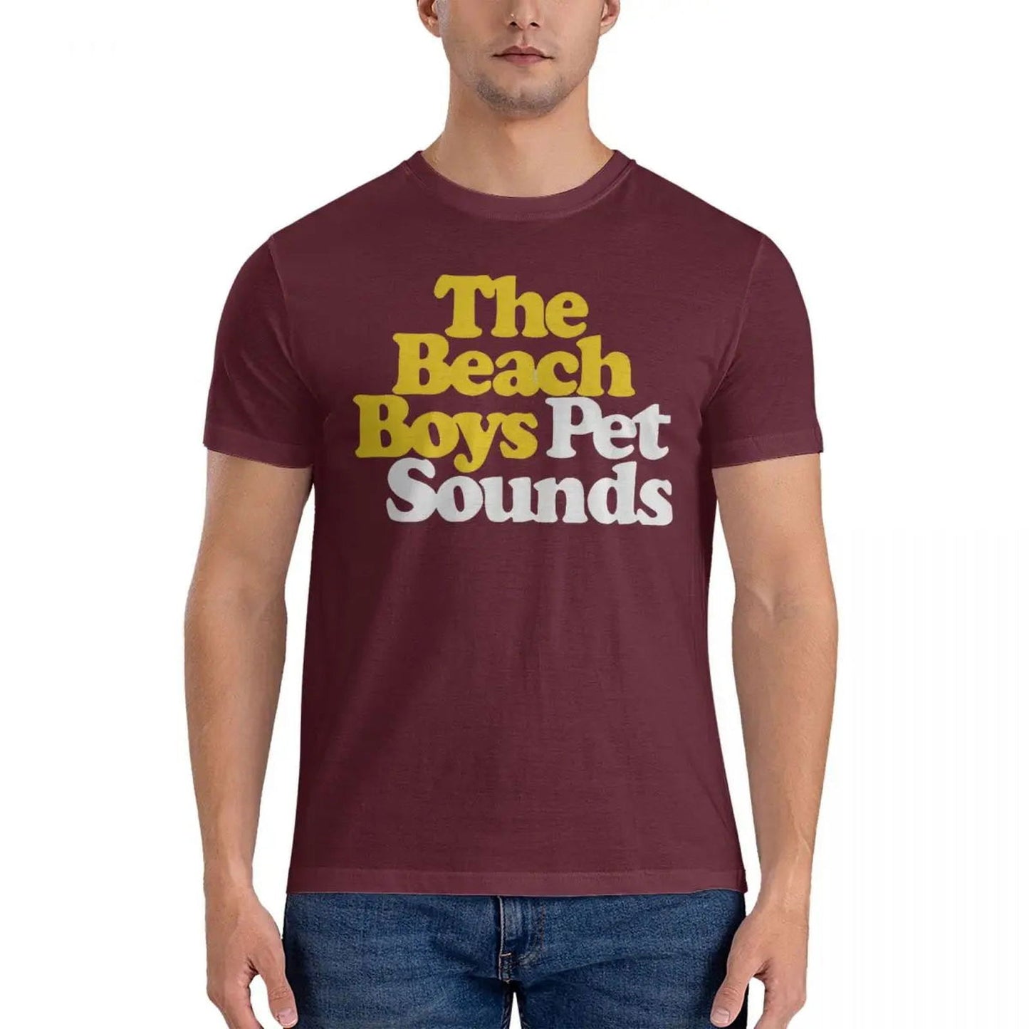 Pet Sounds - Album Logo T-Shirt Brown Pet_Sounds_-_Album_Logo_T-Shirt_-_Vintage_Sounds_T-Shirts_-_-61208 Vintage Sounds T-Shirts T-Shirt