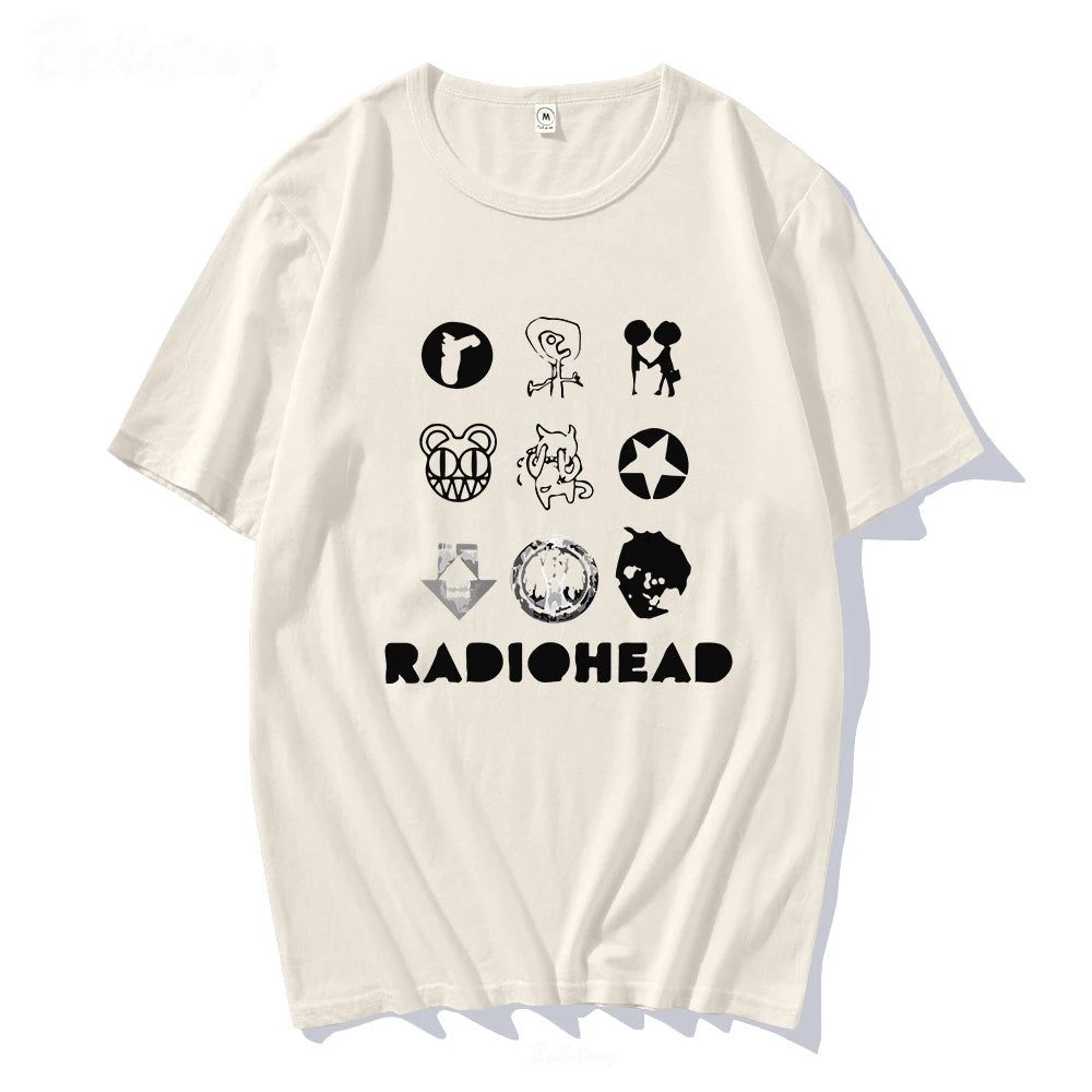 Radiohead T- Shirt khaki Radiohead_T-_Shirt_-_Vintage_Sounds_T-Shirts_-_-59800 Vintage Sounds T-shirts T-Shirt