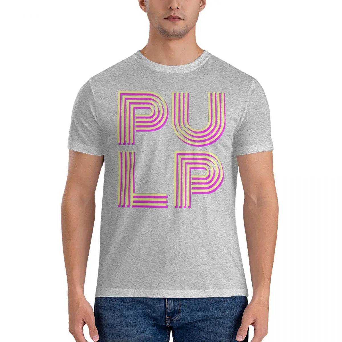 Pulp T-Shirt GRAY S0326e496a1a84c0ab56311c3823cc52ey Vintage Sounds T-Shirts T-Shirt