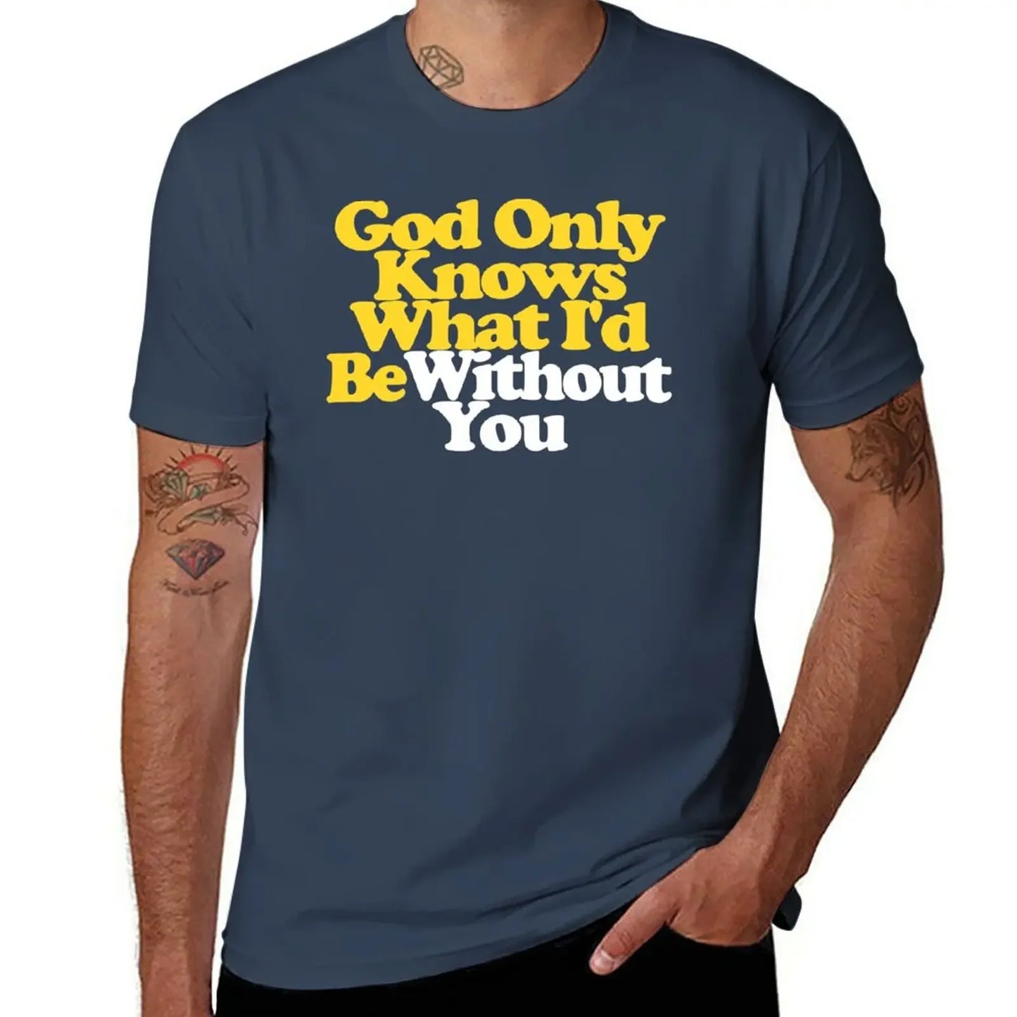 Beach Boys:God Only Knows-Lyrics from Pet Sounds T-Shirt Navy S2cefe28c3a4b4ef18ebbd259348d3d35W Vintage Sounds T-Shirts T-Shirt