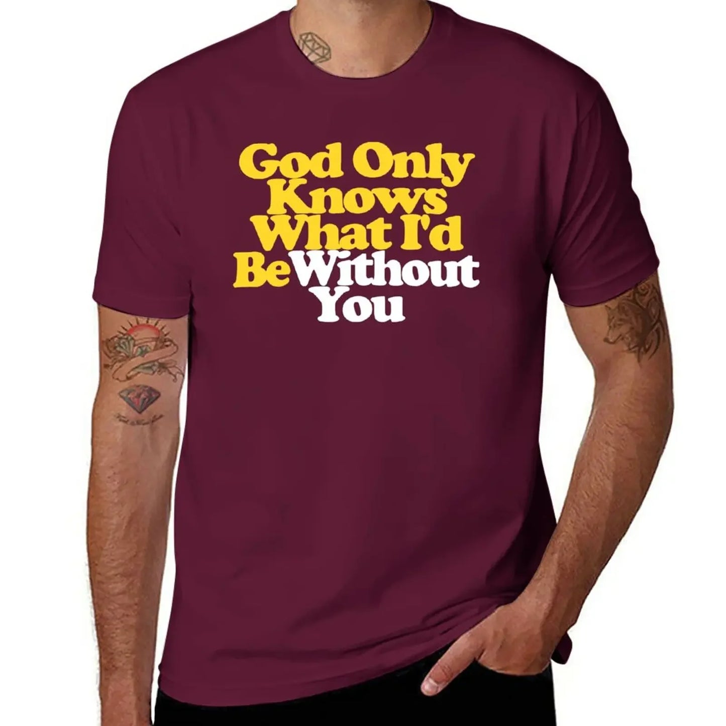 Beach Boys:God Only Knows-Lyrics from Pet Sounds T-Shirt Maroon S5489db2973db4e5694510f046a5e9914n Vintage Sounds T-Shirts T-Shirt