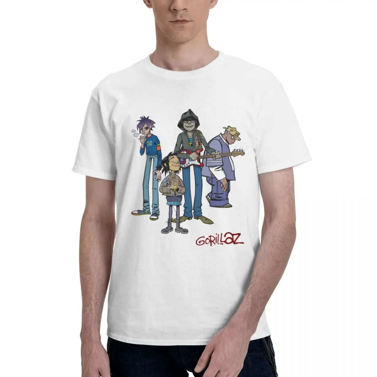 Gorillaz - Anime T Shirt S5b27012760814a2d892c0e7a93dba705Z Vintage Sounds T-shirts T-Shirt