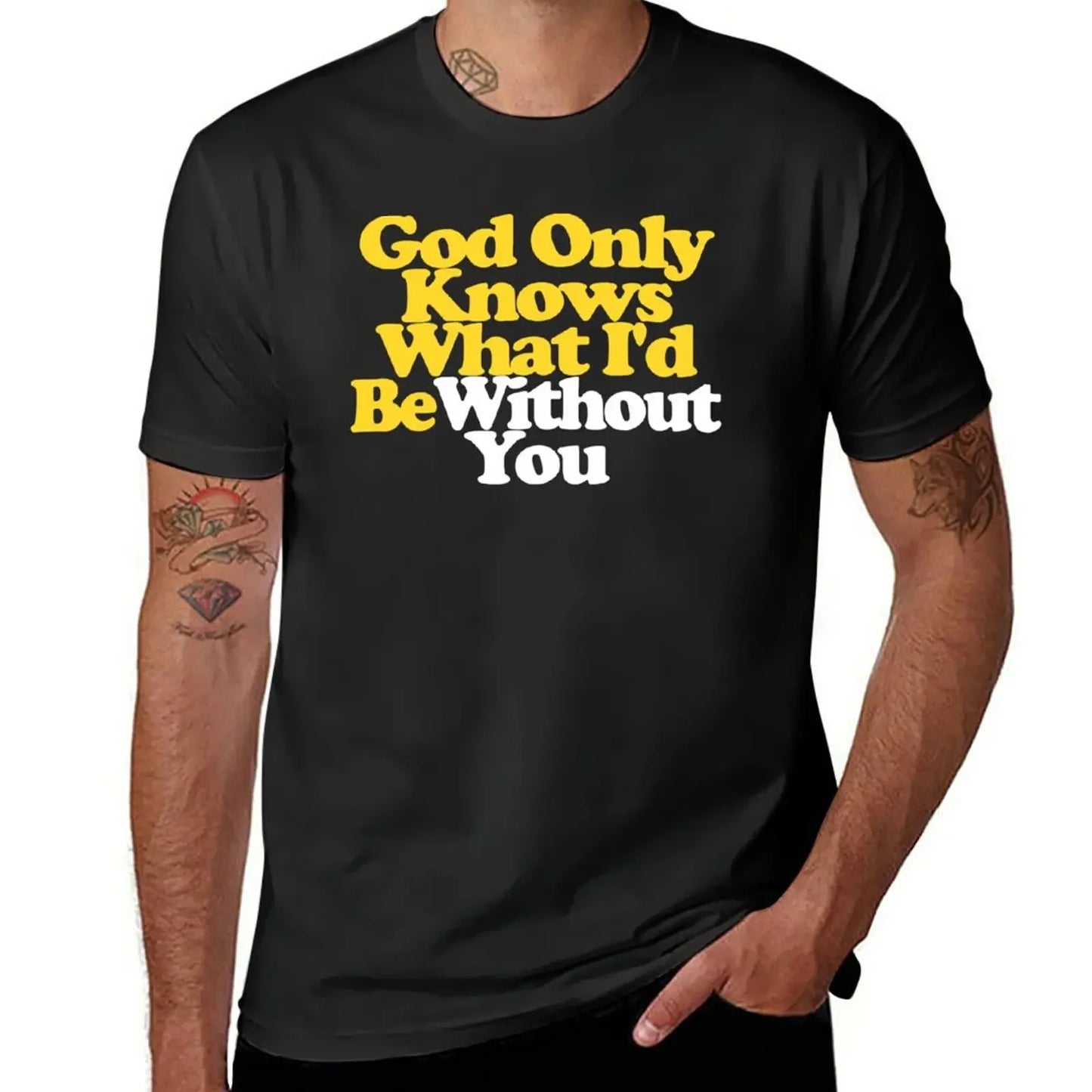 Beach Boys:God Only Knows-Lyrics from Pet Sounds T-Shirt Black S5be8a000f14847a9ad6d17a5199ab6ea4 Vintage Sounds T-Shirts T-Shirt