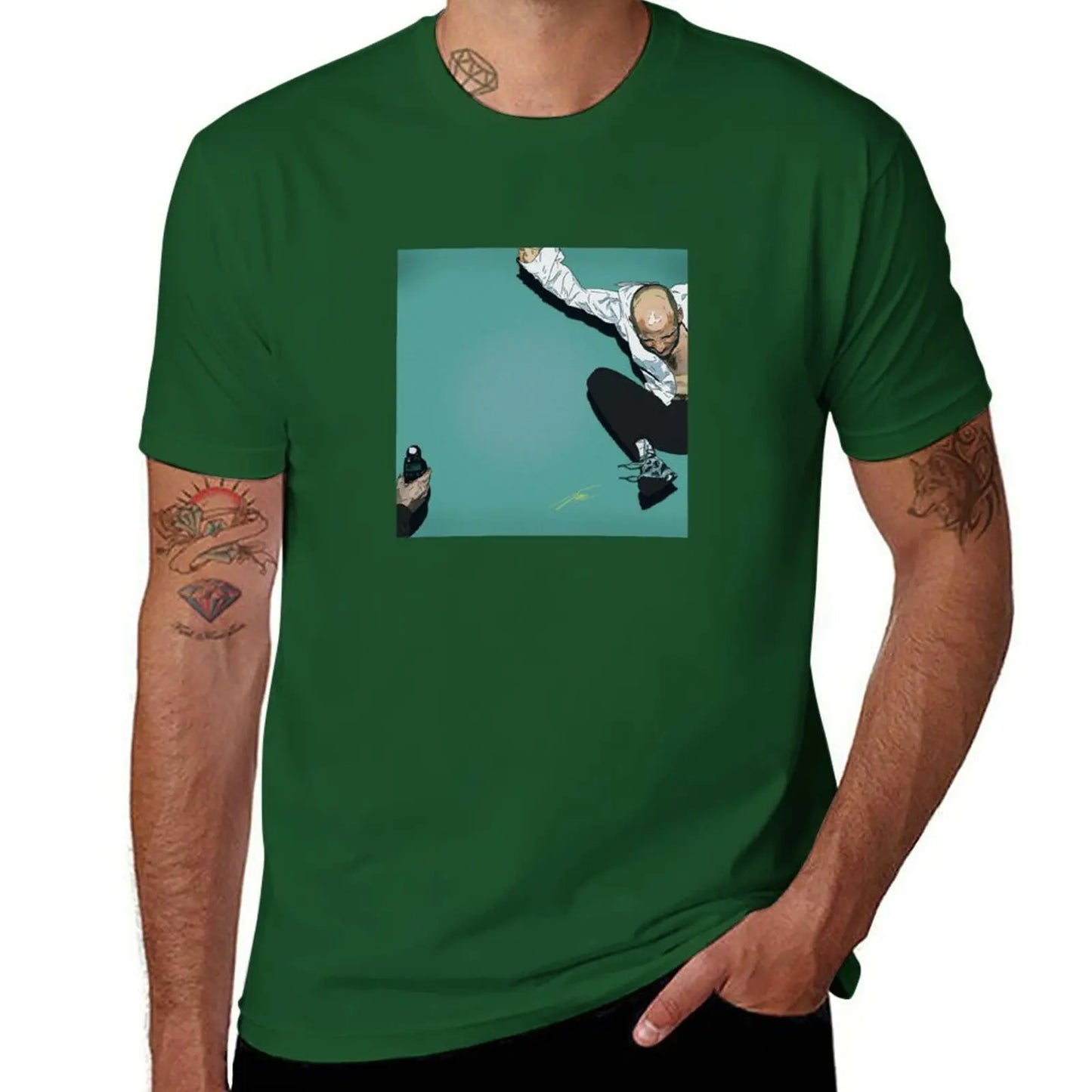 Moby - Play T-Shirt Green S5d6231a29c0246bcabb50bab6717fe557 Vintage Sounds T-Shirts T-Shirt