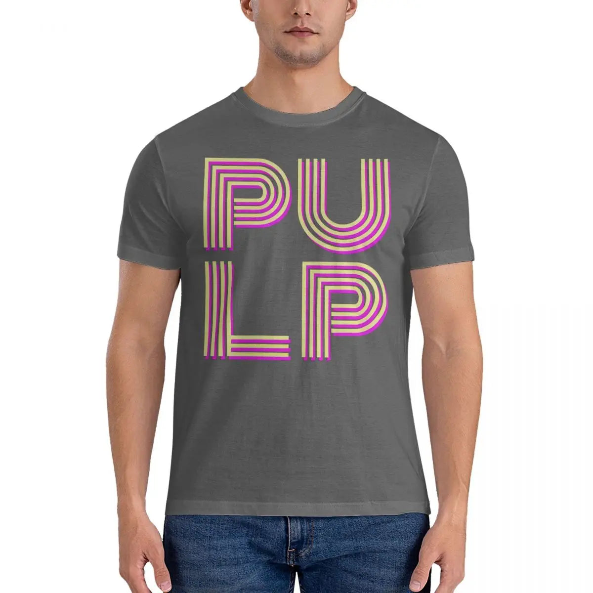 Pulp T-Shirt Dark Grey S625dfa5872d742a8913efca25156971aP Vintage Sounds T-Shirts T-Shirt