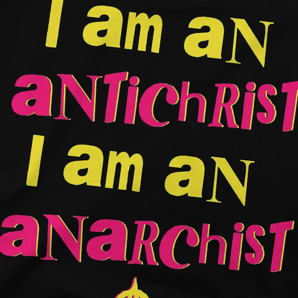 The Sex Pistols: Anarchy Lyrics- T-Shirt