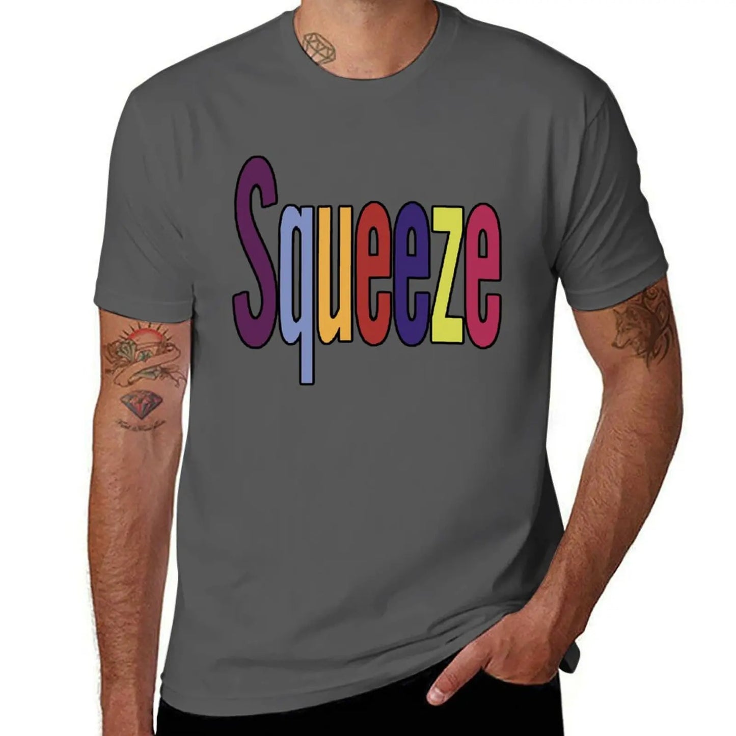 Squeeze Promo T-Shirt Dark Gray S832cec3eccf347078c9bdfbdc5e161aek Vintage Sounds T-Shirts T-Shirt