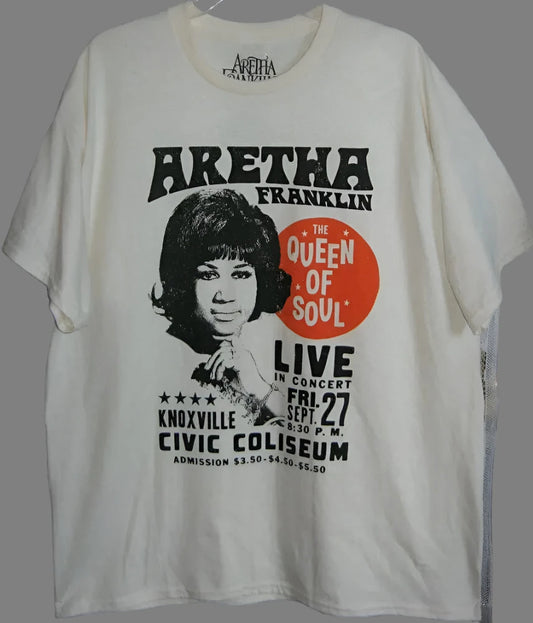 ARETHA FRANKLIN-QUEEN OF SOUL-T SHIRT Men-White S898aa31b94484a89b0fe52e4def5ab938 Vintage Sounds T-Shirts T-Shirt